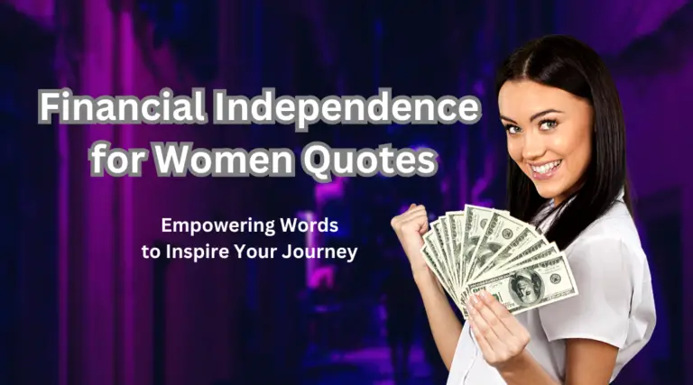 financial independence for women quotes