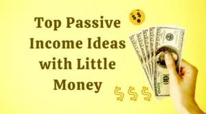 passive income ideas with little money