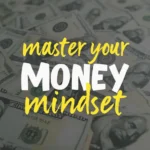 Master Your Money Mindset: Person holding a glowing key, unlocking financial success and abundance.